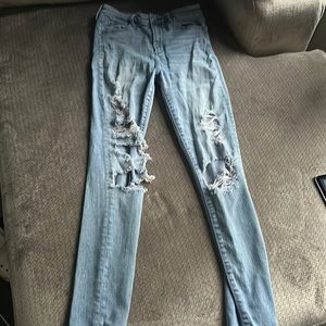 Abercrombie and fitch/ Simone high rise super skinny Jean